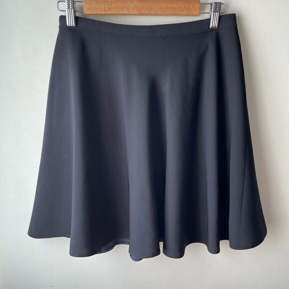 t Tahari colour block black skater skirt size 8 - Picture 2 of 8